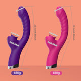 Vibrator For Women 2 In 1 Licking Machine Clitoris Stimulator