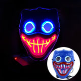 Glowing Poppy Masks Funny Kids Punk Halloween