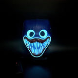 Glowing Poppy Masks Funny Kids Punk Halloween