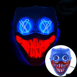 Glowing Poppy Masks Funny Kids Punk Halloween
