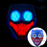 Glowing Poppy Masks Funny Kids Punk Halloween