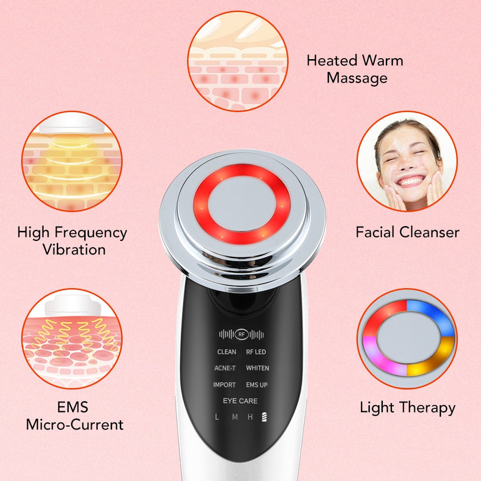7 in 1 Anti-Aging Face Lift Rejuvenation Massager