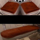 Plush Car Seat Cushion