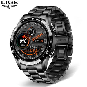 LIGE Smart Men watches Luxury - Hall Drey 