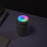 Portable 300ml Electric Air Humidifier Aroma Oil Diffuser USB Cool Mist Sprayer with Colorful Night Light for Home Car