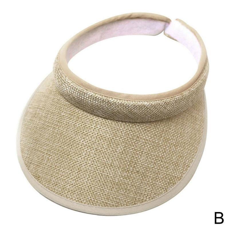 Women's Visor Hallow Top Outdoor Hat