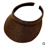 Women's Visor Hallow Top Outdoor Hat