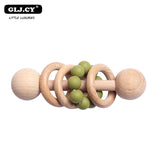 Personalized Wooden Rattle