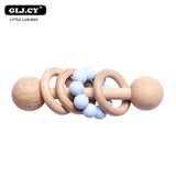 Personalized Wooden Rattle