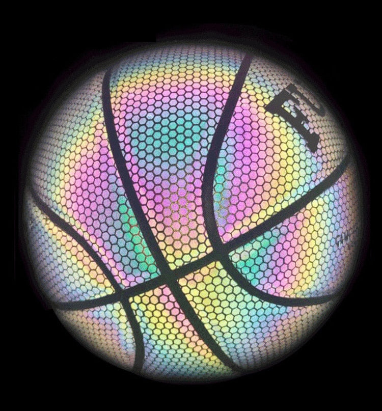 LUUMBALL® HOLOGRAPHISCHER REFLEKTIERENDER LEUCHTENDER BASKETBALL