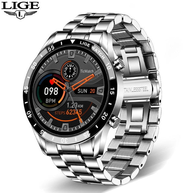 LIGE Smart Men watches Luxury - Hall Drey 