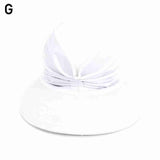 Women's Visor Hallow Top Outdoor Hat