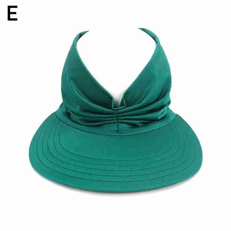 Women's Visor Hallow Top Outdoor Hat