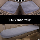 Plush Car Seat Cushion