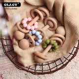 Personalized Wooden Rattle