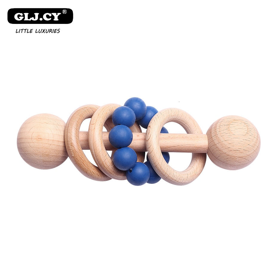 Personalized Wooden Rattle