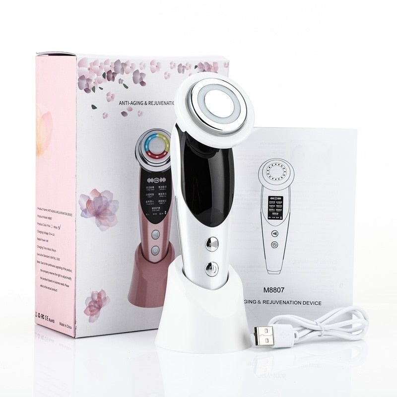 7 in 1 Anti-Aging Face Lift Rejuvenation Massager