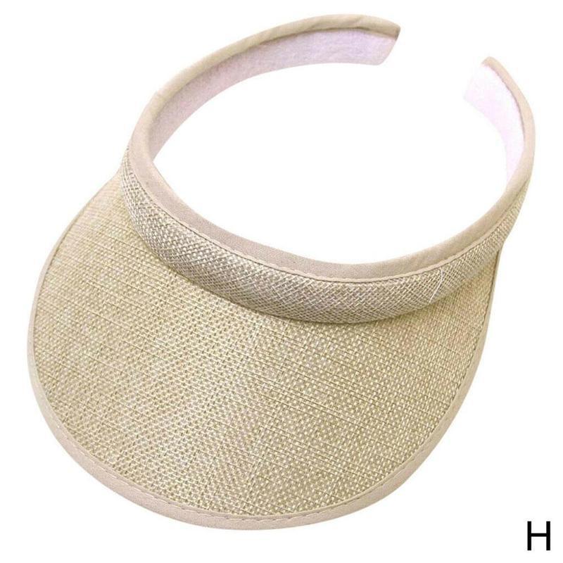 Women's Visor Hallow Top Outdoor Hat