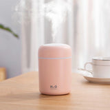 Portable 300ml Electric Air Humidifier Aroma Oil Diffuser USB Cool Mist Sprayer with Colorful Night Light for Home Car