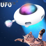 The Hide'n'Seek-UFO Cat Toy