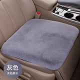 Plush Car Seat Cushion