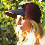 Women's Visor Hallow Top Outdoor Hat