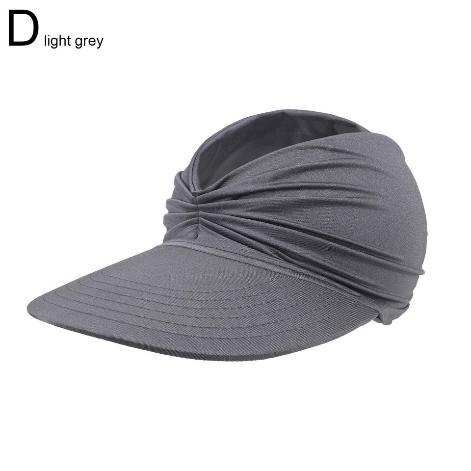 Women's Visor Hallow Top Outdoor Hat