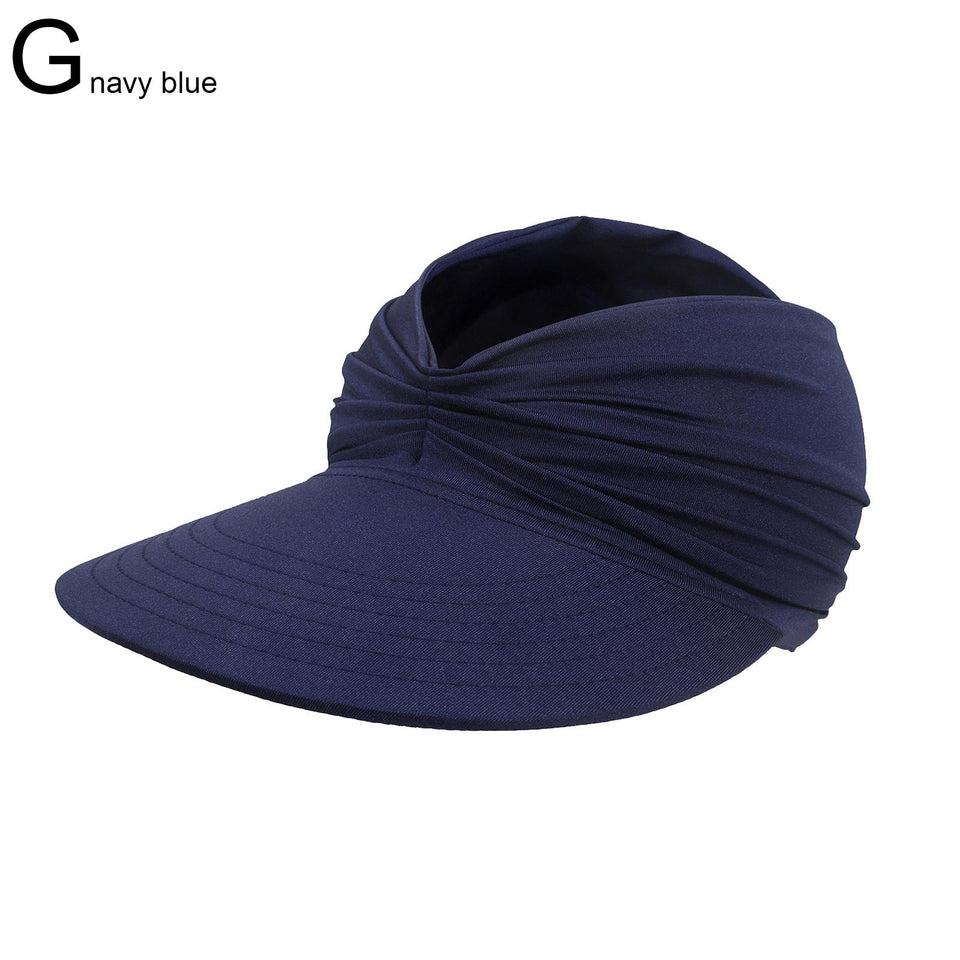 Women's Visor Hallow Top Outdoor Hat