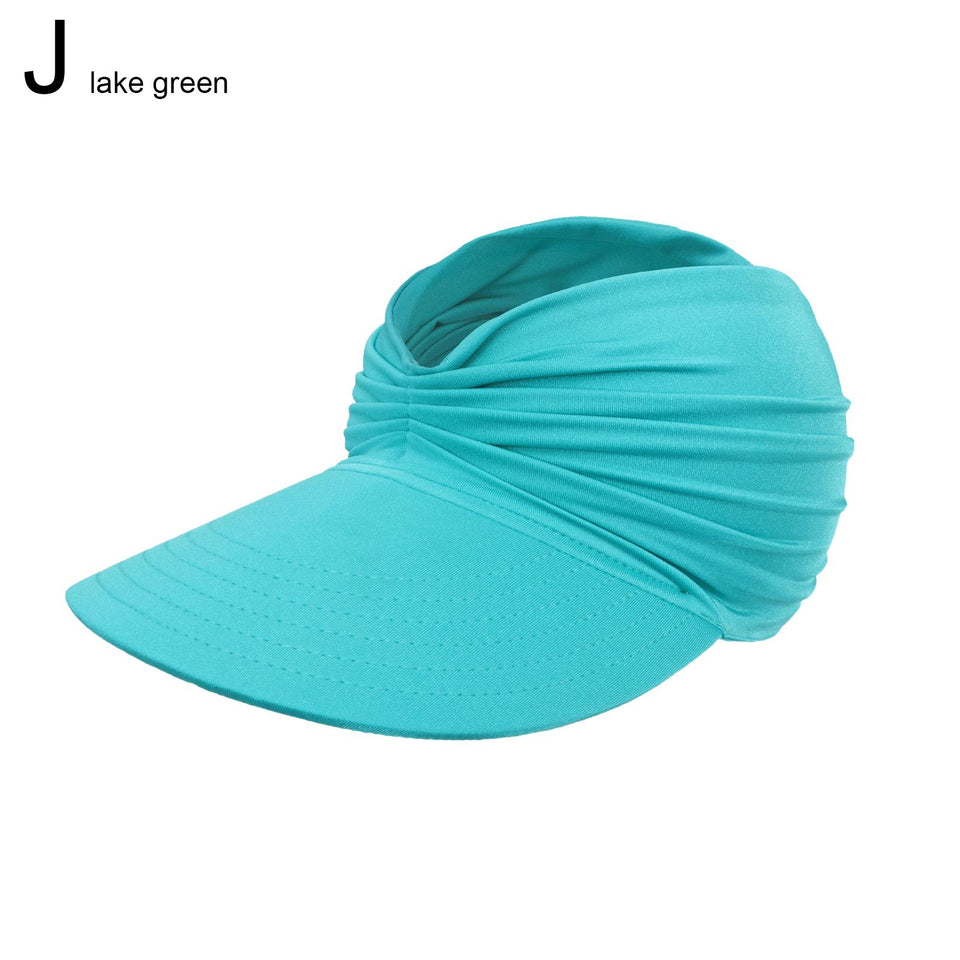Women's Visor Hallow Top Outdoor Hat