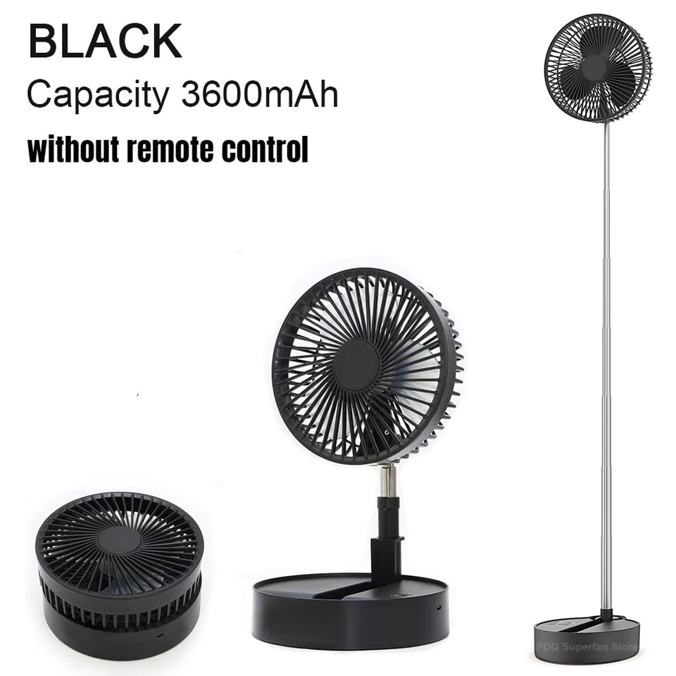 Folding Portable Retractable Floor Fan
