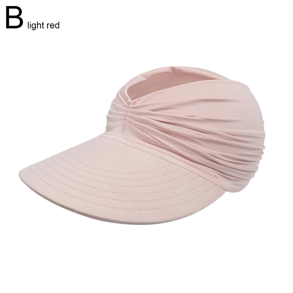 Women's Visor Hallow Top Outdoor Hat