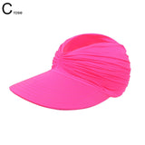 Women's Visor Hallow Top Outdoor Hat