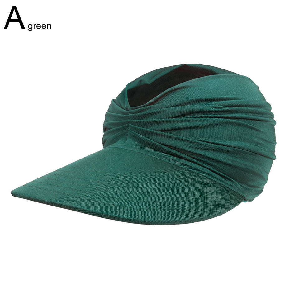 Women's Visor Hallow Top Outdoor Hat