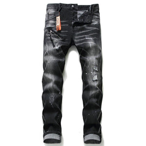 London Elastische Jeans Herren