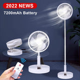Folding Portable Retractable Floor Fan