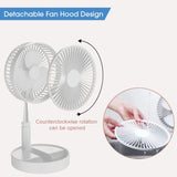 Folding Portable Retractable Floor Fan