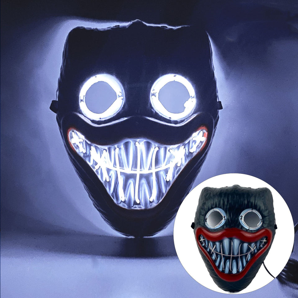 Glowing Poppy Masks Funny Kids Punk Halloween