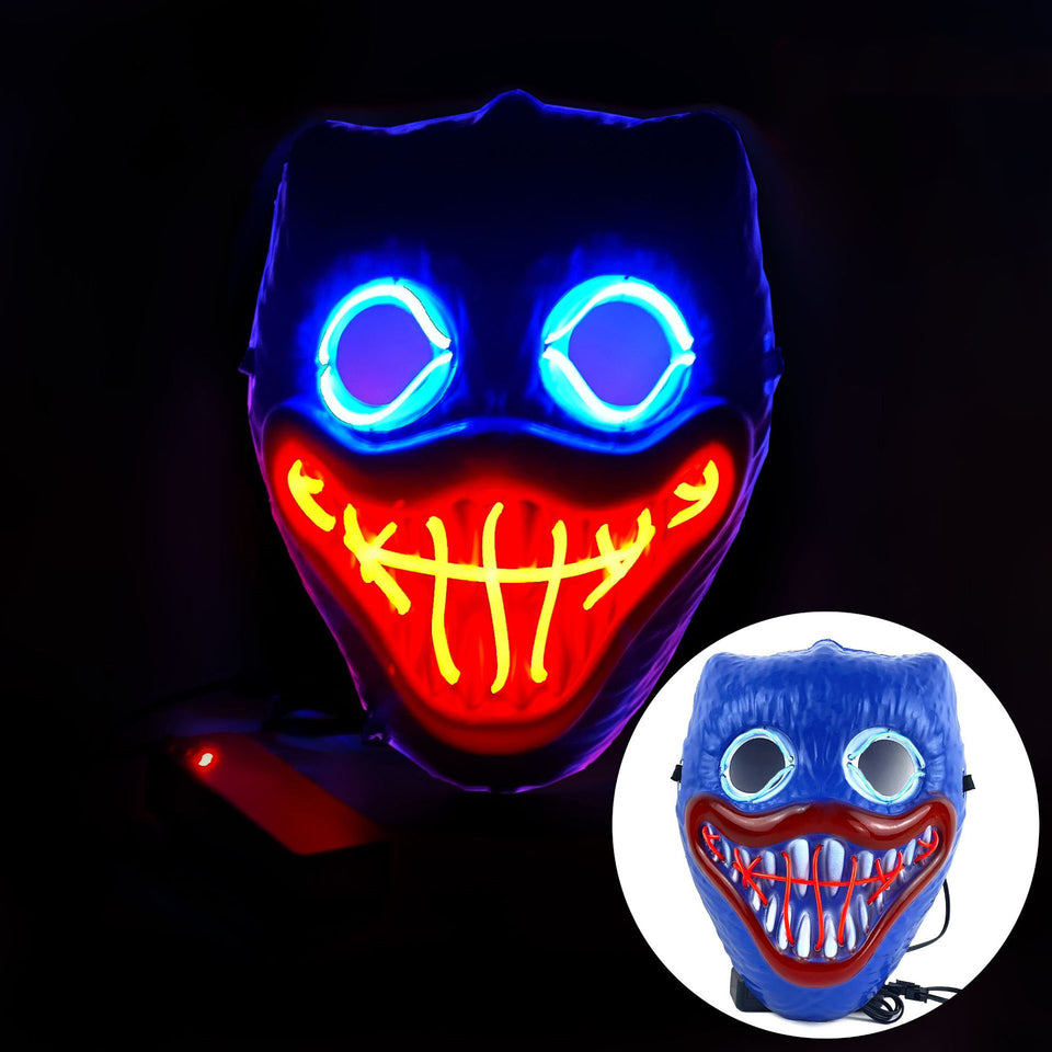 Glowing Poppy Masks Funny Kids Punk Halloween