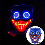 Glowing Poppy Masks Funny Kids Punk Halloween